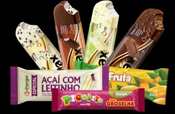 Picolés Changai variados